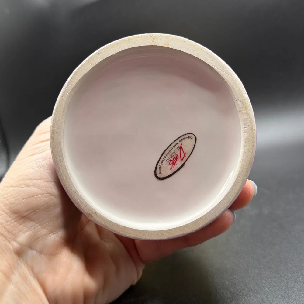 Vtg Dantes Bud Vase Coloful